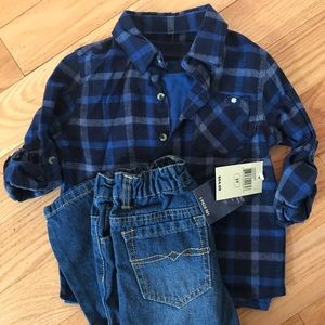 Lucky Brand Boys 3pc Outfit